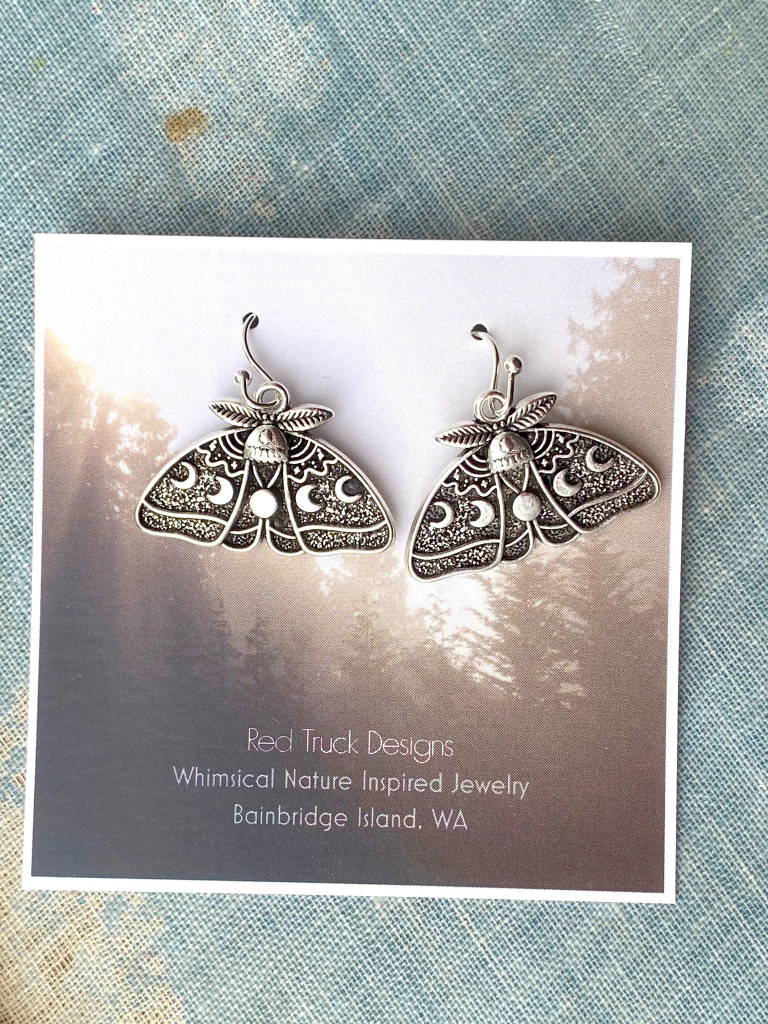 RTD-LUNA MOTH EARRINGS