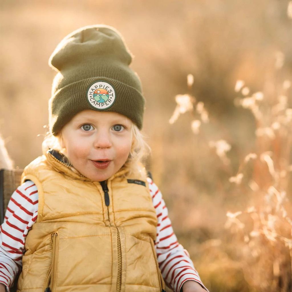 TL-HAPPIEST CAMPR KIDS BEANIE