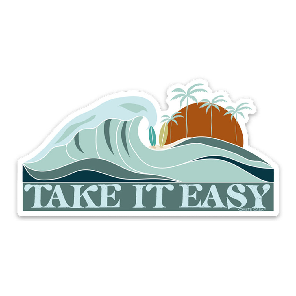 KC-Take It Easy Sticker