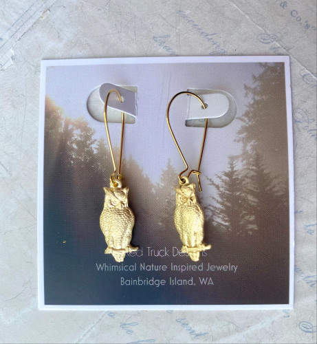 RTD-OWL EARRINGS