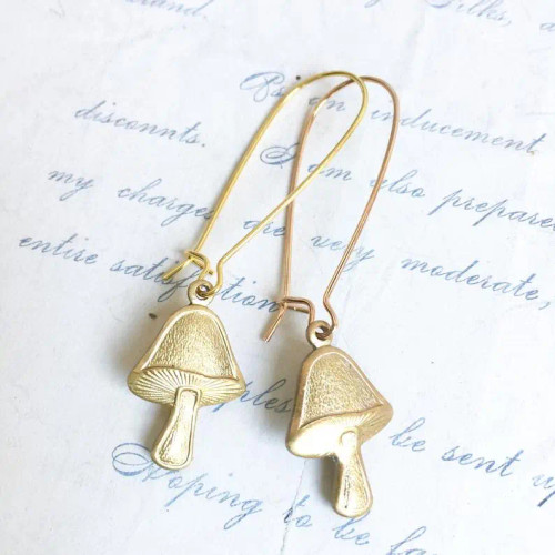 RTD-MUSHROOM EARRINGS