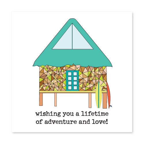 THS- WISHING YOU A LIFETIME OF ADVENTURE AND LOVE!