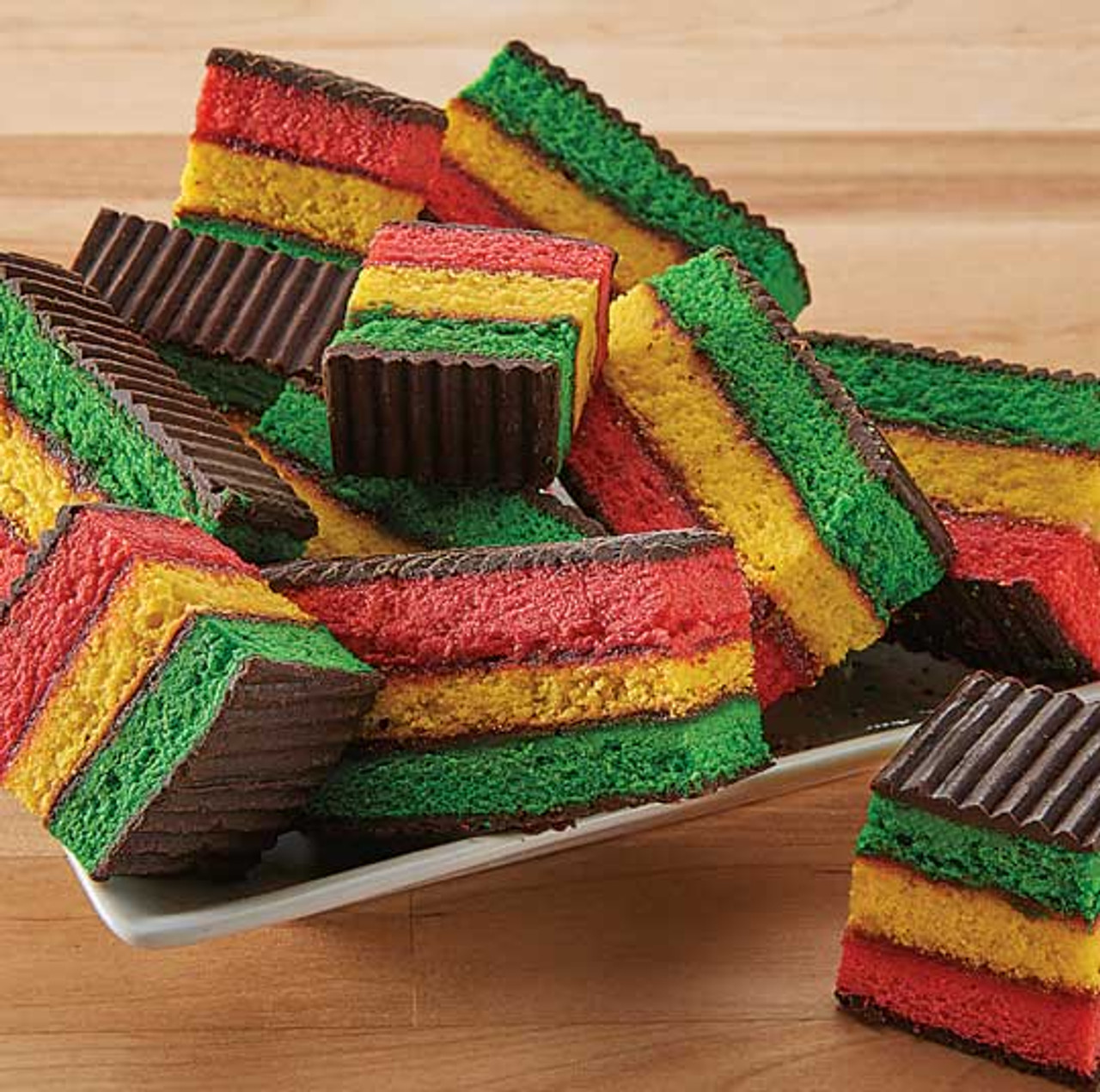 Rainbow Cookies Kosher Cookies Challah Connection