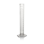 Graduated Cylinder, SAN, molded graduations, 250 mL