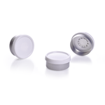 Aluminum Seals, 13 mm, Green, Flip-Off Unlined Aluminum Seals, 13 mm, Green, Flip-Off Unlined