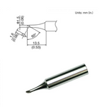 Tip Bevel 1.6MM/60DEG X 13.5MM Tinned Face Only FX-8801/600D
