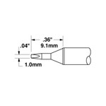 Cartridge, Chisel, 1mm (0.04 In), 30deg (STTC-125)
