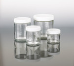 Pre-Cleaned 4 oz Clear Straight Sided Jar
