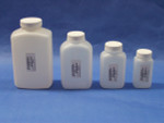 Pre-Cleaned 250 mL Natural HDPE Oblong