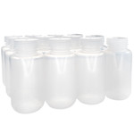 Reagent Bottle Wide Mouth 250ml with cap Polypropylene - Pack of 12