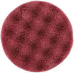 3.3" Burgundy Polishing Foam Pad Waffle (20 PK)