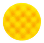 3.3" Yellow Polishing Foam Pad Waffle (2 PK)