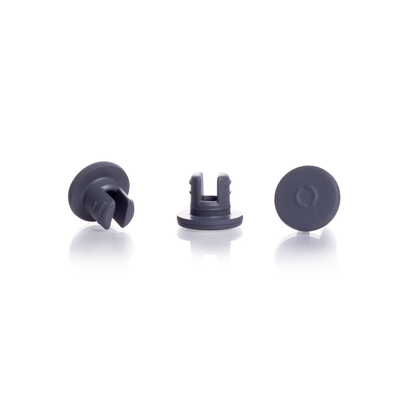 Stopper,13 mm, Gray Butyl Two-Leg Lyophilization