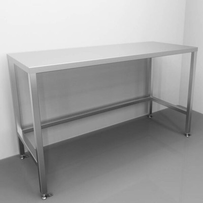 HD SS Table Solid Top 24x36x36