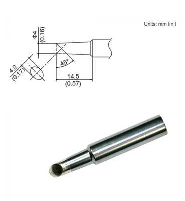 Tip Bevel 4.2MM/45DEG X 14.5MM FX-8801/600D/600