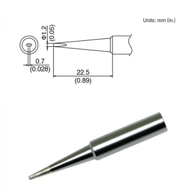 Tip Chisel 1.2 X 22.5MM FX-8801/600D/600