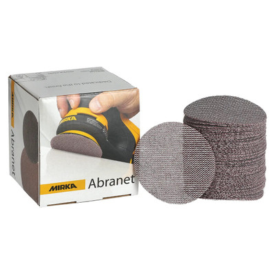 Mirka® ABRANET 3" Grip Mesh Sanding Discs