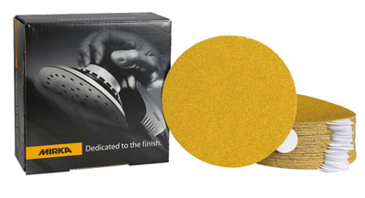 GOLD 5" PSA Discs W/Liner, Stacked