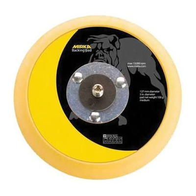 Backup Pad 5" PSA No-Hole Medium, 1/Pkg