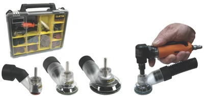 Clayton Surface Prep Grinder Kit 1" with Dotco Right Angle Grinder