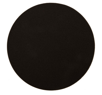 3.3" Black Polishing Foam Pad Flat (5 PK)