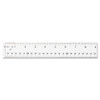 See Through Acrylic Ruler, 18", Clear