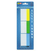 Write-on Index Tabs, 1/5-cut Tabs, Assorted Colors, 2" Wide, 30/pack