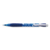 Icy Mechanical Pencil, 0.5 Mm, Hb (#2.5), Black Lead, Transparent Blue Barrel, Dozen