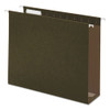 Box Bottom Hanging File Folders, Letter Size, 1/5-cut Tab, Standard Green, 25/box - DUNV14143