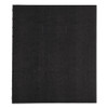 Miraclebind Notebook, 1 Subject, Medium/college Rule, Black Cover, 11 X 9.06, 75 Sheets