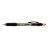 Profile Retractable Ballpoint Pen Value Pack, 1.4mm, Black Ink, Smoke Barrel, 36/box