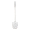 Toilet Bowl Brush, 14 1/2", White, Plastic, 24/carton