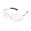 Bearkat Safety Glasses, Wraparound, Black Frame/clear Lens - DCRWBK110