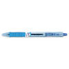 B2p Bottle-2-pen Retractable Ballpoint Pen, 0.7mm, Blue Ink, Translucent Blue Barrel, Dozen