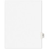 Avery-style Preprinted Legal Side Tab Divider, Exhibit H, Letter, White, 25/pack