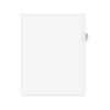 Avery-style Preprinted Legal Side Tab Divider, Exhibit C, Letter, White, 25/pack