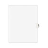 Avery-style Preprinted Legal Side Tab Divider, Exhibit F, Letter, White, 25/pack