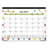 Teacher Dots Academic Year Desk Pad, 22 X 17, Assorted Color Dots, 2020-2021