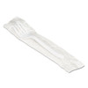 Mediumweight Wrapolypropyleneed Polypropylene Cutlery, Fork, White, 1000/carton