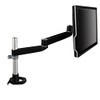 Dual-swivel Monitor Arm, 4.5w X 19.5d X 18.5h, Black/gray