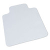 Hard Surface Chair Mat, Lip, 36" X 48", Clear