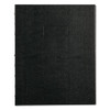 Notepro Notebook, 1 Subject, Narrow Rule, Black Cover, 9.25 X 7.25, 75 Sheets