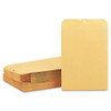 Clasp Envelope, #97, Cheese Blade Flap, Clasp/gummed Closure, 10 X 13, Brown Kraft, 100/box - DQUA37897