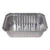 Aluminum Closeable Containers, 1.5 Lb Deep Oblong, 500/carton