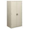 Assembled Storage Cabinet, 36w X 24 1/4d X 71 3/4h, Light Gray