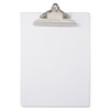 Recycled Plastic Clipboard With Ruler Edge, 1" Clip Cap, 8 1/2 X 12 Sheet, Clear