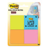 Full Adhesive Notes, 2 X 2, Assorted Rio De Janeiro Colors, 25-sheet, 8/pack