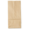 Grocery Paper Bags, 35 Lbs Capacity, #5, 5.25"w X 3.44"d X 10.94"h, Kraft, 500 Bags