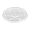 Plastic Cold Cup Lids, Fits 10oz Cups, Translucent, 1000/carton