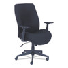 Baldwyn Series Mid Back Task Chair, Supports Up To 275 Lbs., Black Seat/black Back, Black Base